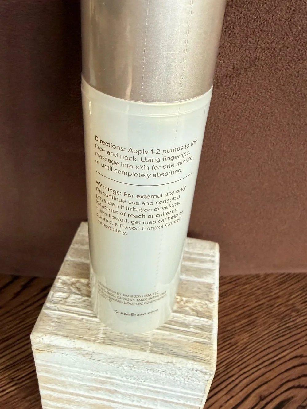 Body Firm ~ Crepe Erase restore youthful